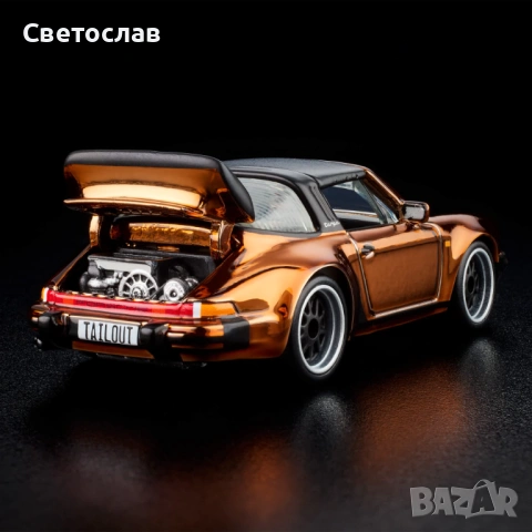 Hot Wheels RLC Exclusive 1988 Porsche 911 Targa Turbo With CHASE Version, снимка 5 - Колекции - 54812599
