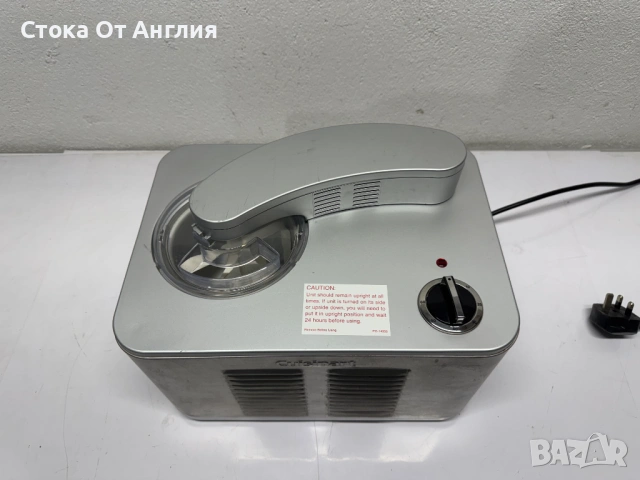 Машина за сладолед - Cuisinart 120W / 1.5л, снимка 2 - Други - 53809177