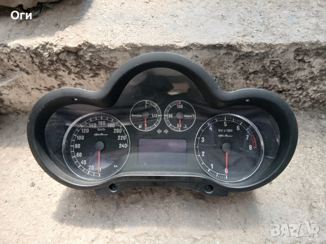 Километражно табло за Алфа Ромео 147 1.6 16V 110080304076 / 156071215 , снимка 2 - Части - 54820163