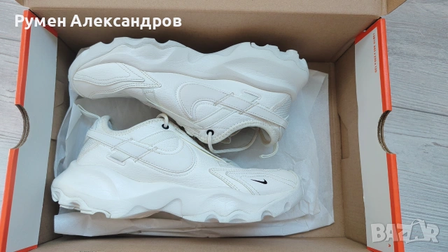 Нови бели кожени маратонки NIKE TC 7900 за момиче с р-р EUR38,5, снимка 13 - Маратонки - 55148310