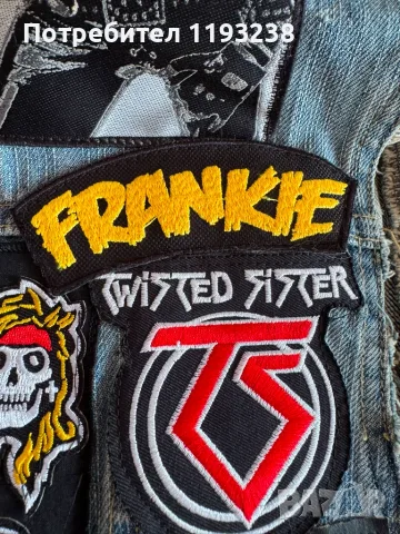 Battle Jacket(хеви метъл),Heavy metal елек(нашивки,значки), снимка 4 - Якета - 55015296