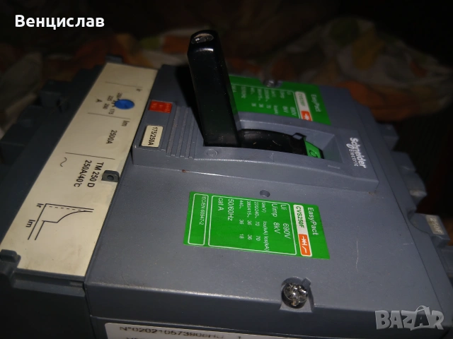 Прекъсвач Schneider Electric EasyPact CVS250F, снимка 3 - Други - 55181622