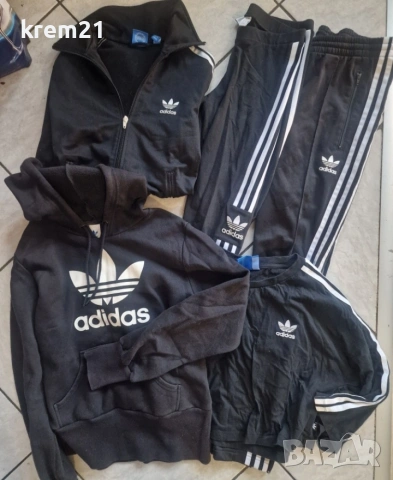 Adidas голям лот в черно номер S, снимка 4 - Спортни екипи - 54024700