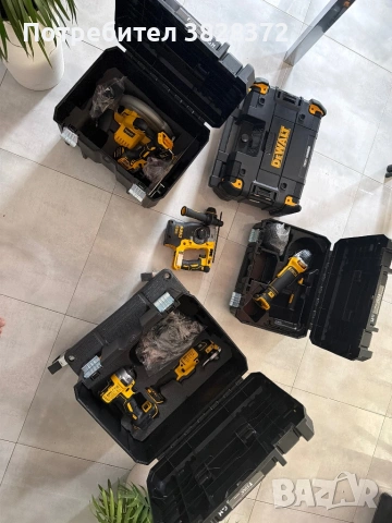 Инструменти Dewalt, снимка 3 - Куфари с инструменти - 54706541