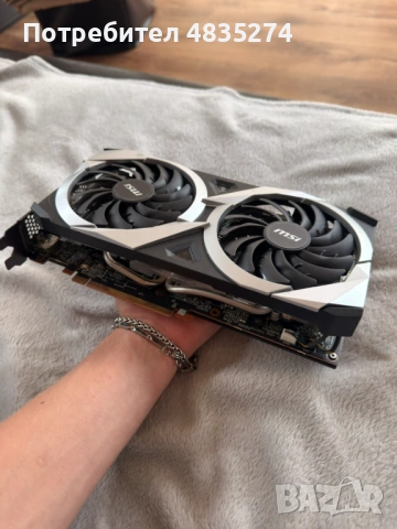 MSI Radeon RX 6700 XT MECH 2X 12GB GDDR6 – Топ цена / Перфектна за 2K гейминг, снимка 3 - Видеокарти - 54642416