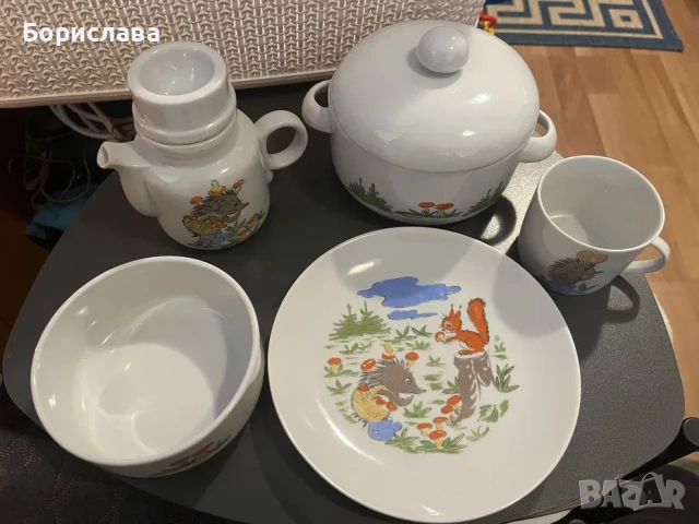 Детски сервиз - български порцелан, снимка 3 - Сервизи - 54744388