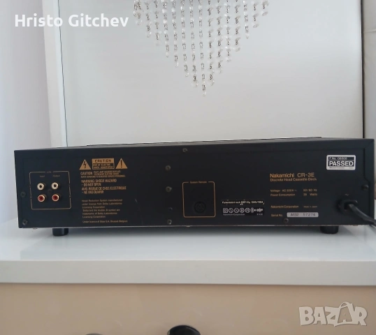 Nakamichi cassette deck CR-3E, снимка 7 - Декове - 54735343