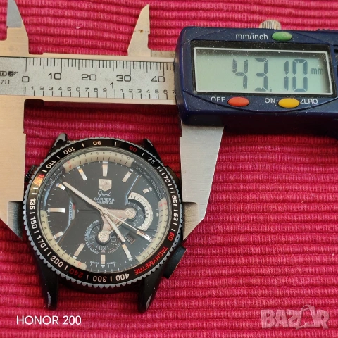 Мъжки часовник Tag Heuer Grand Carrera. , снимка 6 - Мъжки - 54809628