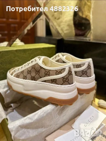 Gucci дамски кецове, снимка 5 - Маратонки - 55396845