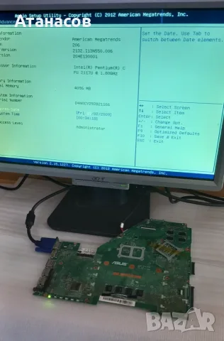 Main board ASUS X550CC - 35€, снимка 2 - Дънни платки - 55450578