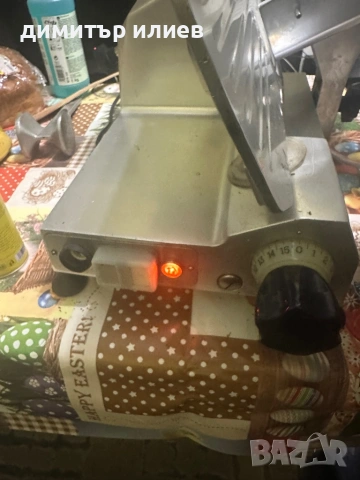 Колбасорезачка с нож ф250мм, снимка 2 - Обзавеждане на кухня - 54178919