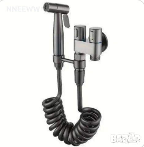 Смесител с Хигиенен Душ – Матово Черно, снимка 4 - Други стоки за дома - 54187628