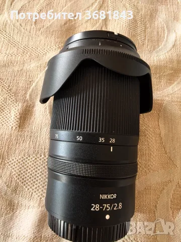 Nikkor 28-75 F2.8 запазен в гаранция 