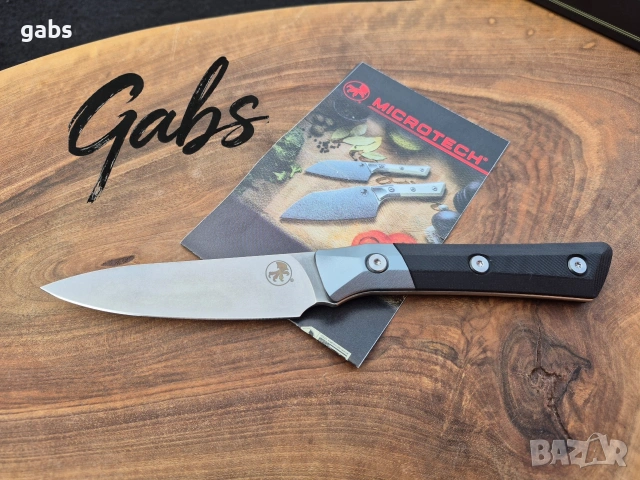 Нож Microtech с фиксирано острие 3500B-10BC, снимка 3 - Ножове - 54308421
