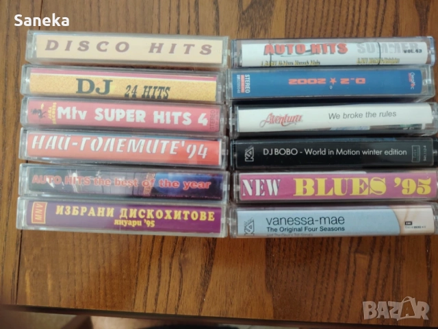POP & FOLK - CASSETTE HITS, снимка 12 - Аудио касети - 51331691