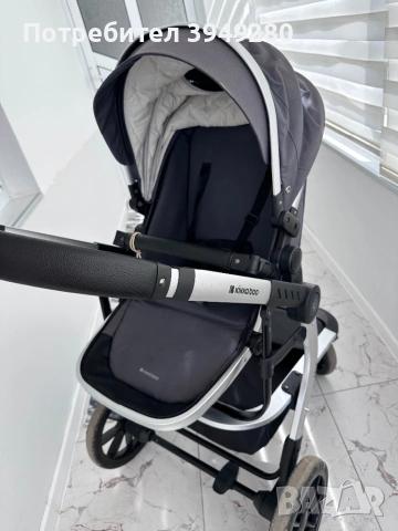 Комбинирана количка 3в1 KIKKA BOO, снимка 2 - Детски колички - 54492054