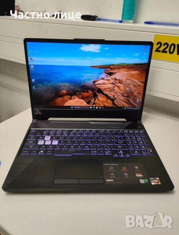 На части Asus Tuf Gaming A15 Ryzen 7 4800H GTX 1660ti