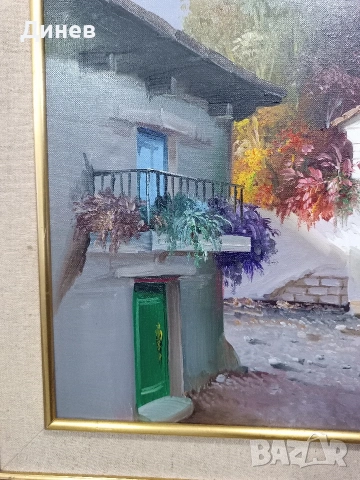 Слънце от Малага“ – Авторска испанска живопис (H. Sopeña), снимка 6 - Картини - 53966434