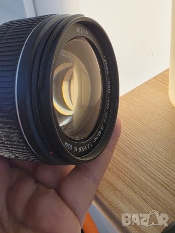 Обектив Canon ef-s 15-85 USM IS, снимка 2 - Обективи и филтри - 54465761
