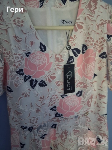 Официална рокля Lucy fashion, снимка 5 - Рокли - 55232137