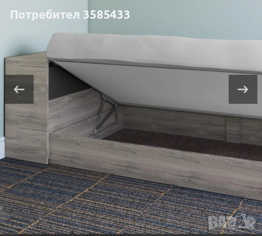 Легло Приста 82/190, снимка 3 - Спални и легла - 54789490