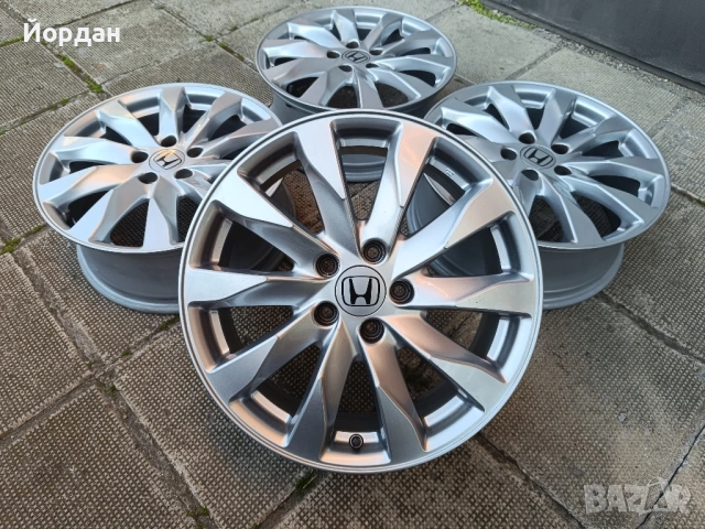 ОРИГИНАЛНИ джанти 18 ' цола 5x114,3 HONDA CR V / ХОНДА ЦР В 7J ET50, снимка 2 - Гуми и джанти - 54597924