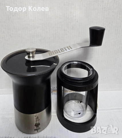 Ръчна кафемелачка Bialetti , снимка 4 - Кафемашини - 55218499