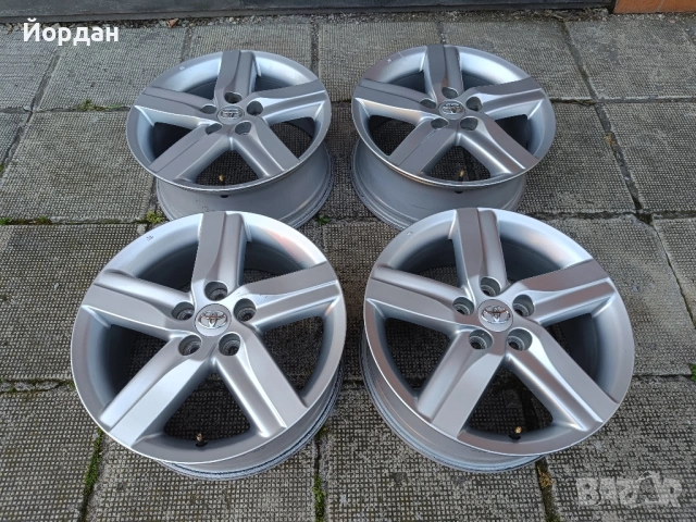 ОРИГИНАЛНИ джанти 17 ' цола 5x114,3 Toyota Auris / Тойота Аурис 7J ET50, снимка 3 - Гуми и джанти - 54793436