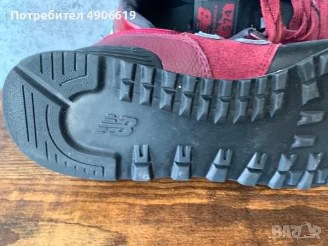 Мъжки маратонки New Balance 574 № 43 (27.5 см) / Отлично състояние, снимка 3 - Маратонки - 55604482