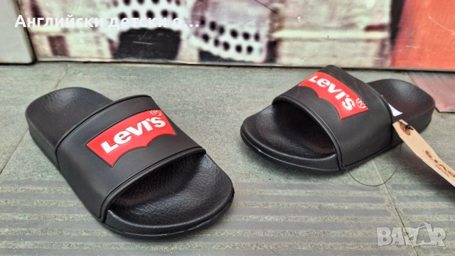 Английски детски  чехли Levi's
