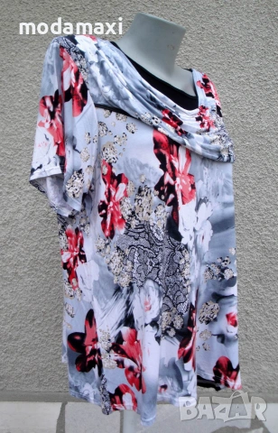 3XL Нова еластична туника Ath , снимка 6 - Туники - 55054282