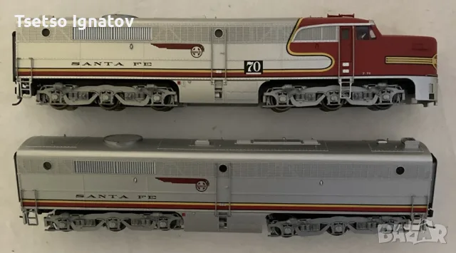 Търся влакчета скала НО на Santa Fe, Union Pacific.