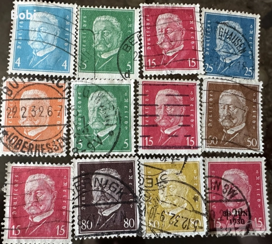 Пощенски марки Deutsches Reich 1926-33г