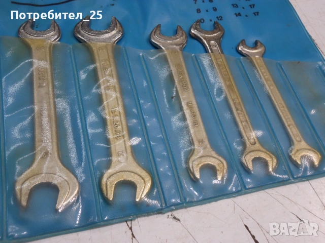 Комплект гаечни ключове- Български, снимка 5 - Ключове - 54002680