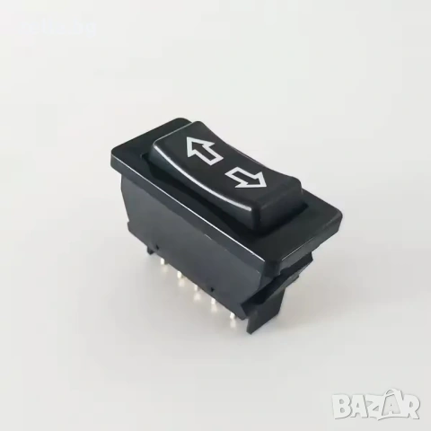 DPDT превключвател с 3 позиции и автоматично връщане, 12V/24V 20A – за обръщане посоката на DC 10336, снимка 6 - Друга електроника - 54672371