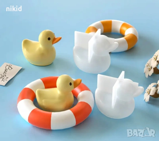 3D малко Пате силиконов молд форма фондан шоколад гипс смола свещ сапун, снимка 2 - Форми - 54723412