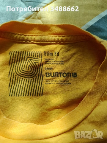 Оригинална тениска Burton , снимка 5 - Тениски - 54725344