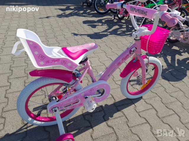 X Детски велосипед 16" PUPPY розов, снимка 11 - Велосипеди - 54395144
