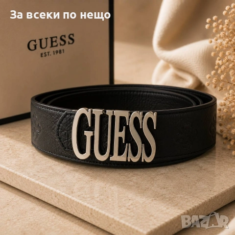 Guess Черен Мъжки Колан Код V28