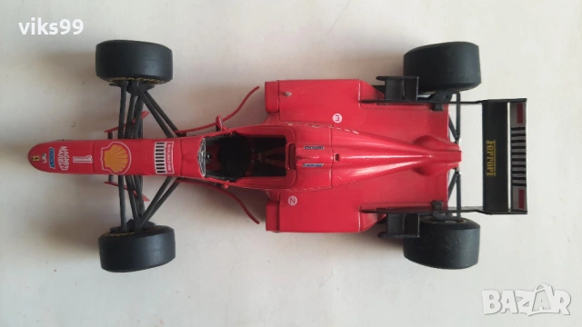 Ferrari F310 1996 Shell Schumacher - 1:20 - Maisto, снимка 9 - Колекции - 54852825