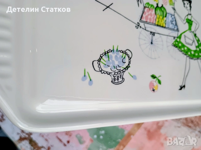 Порцеланово плато, снимка 9 - Чинии - 54426915
