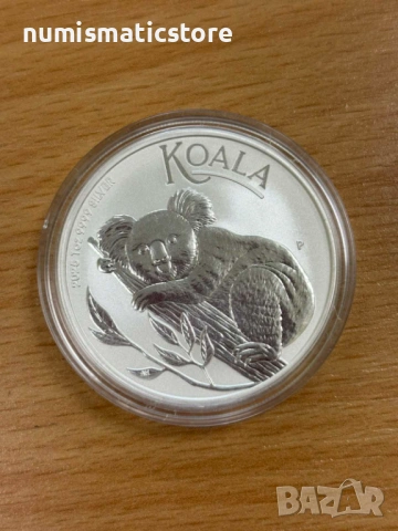 Австралия 2025 - 1 долар – Коала , 1 OZ – Сребърна монета , 1 унция, снимка 3 - Нумизматика и бонистика - 54512926