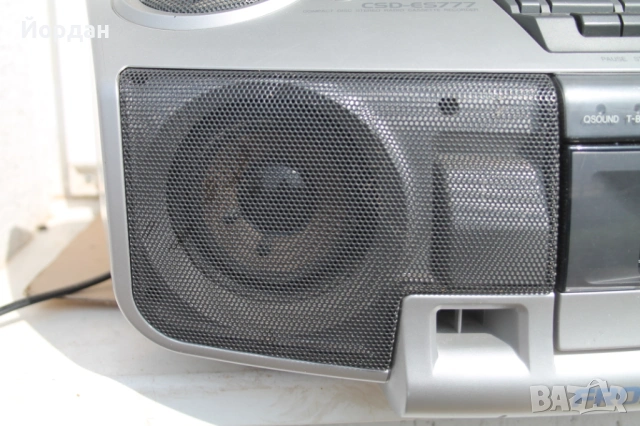 Радио касетофон ''Aiwa CSD -ES 777'' , снимка 2 - Радиокасетофони, транзистори - 54554662