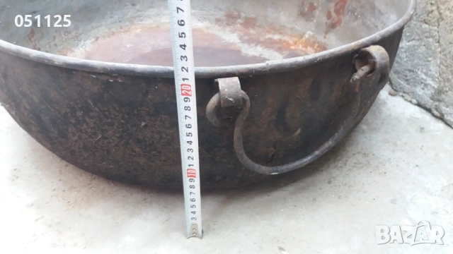 възрожденска огромна кована тава , снимка 9 - Антикварни и старинни предмети - 54033866