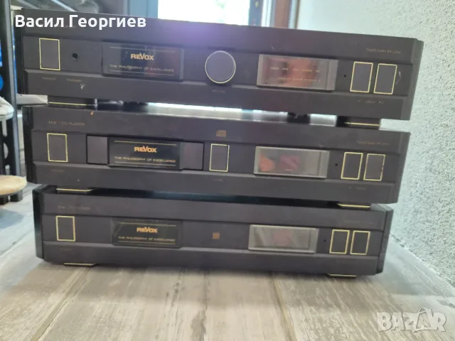 ReVox H5  CD плейър ReVox H2  FM тунер ReVox H6