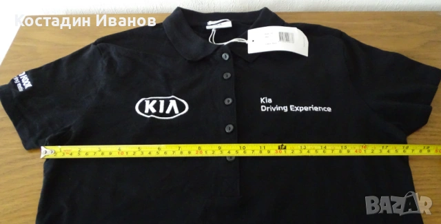 KIA Driving Experience дамска поло блуза КИА размер L, снимка 8 - Тениски - 54706819