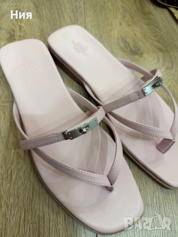 Дамски чехли хит Hermes, снимка 2 - Чехли - 55022323