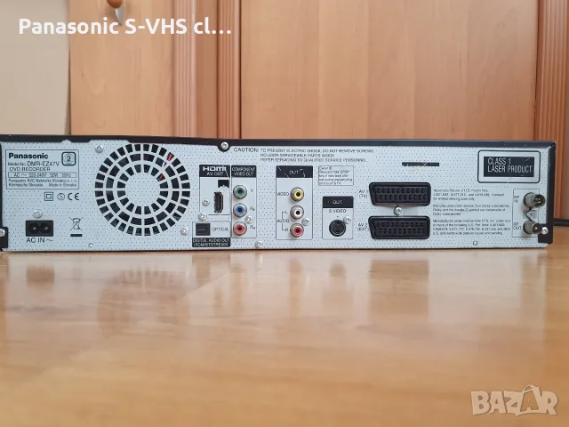 Panasonic DMR-EZ47V DVD-VHS.HDMI,HI-Fi  stereo 6 head recorder, снимка 7 - Плейъри, домашно кино, прожектори - 55513257