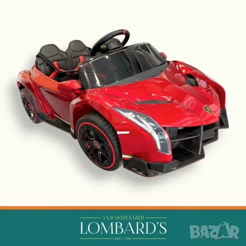 Детска количка с дист. управление Lamborghini Veneno, 41001, снимка 2 - Детски велосипеди, триколки и коли - 55693407