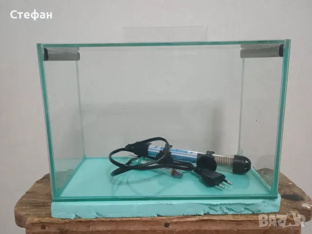10л Аквариум с принадлежности, снимка 3 - Аквариуми - 55261083